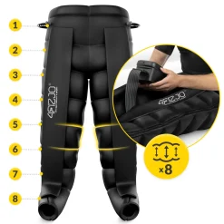 Aparat do drenażu limfatycznego Air Compression Therapy System PRO C8 rozm. uniwersalny