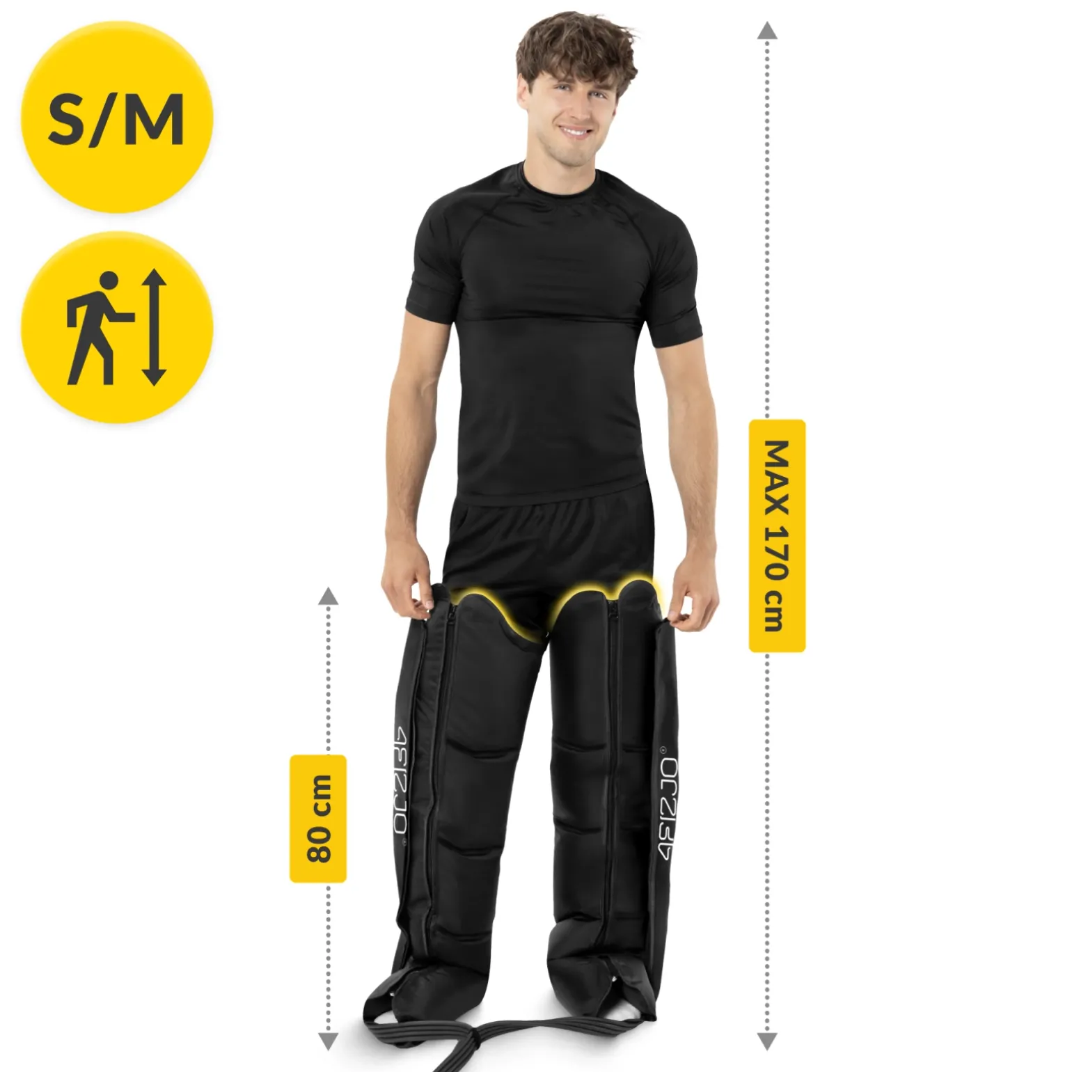 Aparat do drenażu limfatycznego Air Compression Therapy System STD C4 rozm. S/M