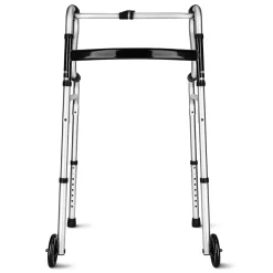 Balkonik aluminiowy dwufunkcyjny z kółkami