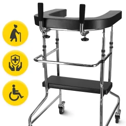 Balkonik rehabilitacyjny z podparciem