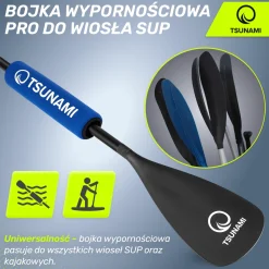 Bojka wypornościowa pływak do wiosła SUP PRO niebieski