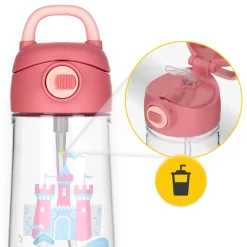 Butelka na wodę dla dzieci ZAMEK 550 ml