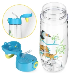 Butelka na wodę dla dzieci DŻUNGLA 550 ml