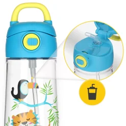 Butelka na wodę dla dzieci DŻUNGLA 550 ml