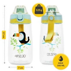 Butelka na wodę dla dzieci TUKAN 500 ml