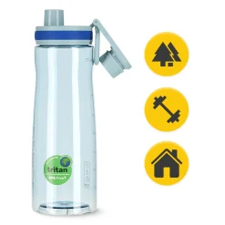 Butelka sportowa na wodę 850 ml niebieska