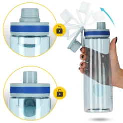 Butelka sportowa na wodę 850 ml niebieska
