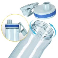 Butelka sportowa na wodę 850 ml niebieska