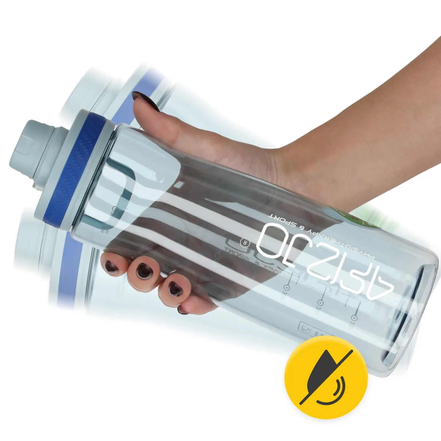 Butelka sportowa na wodę 850 ml niebieska