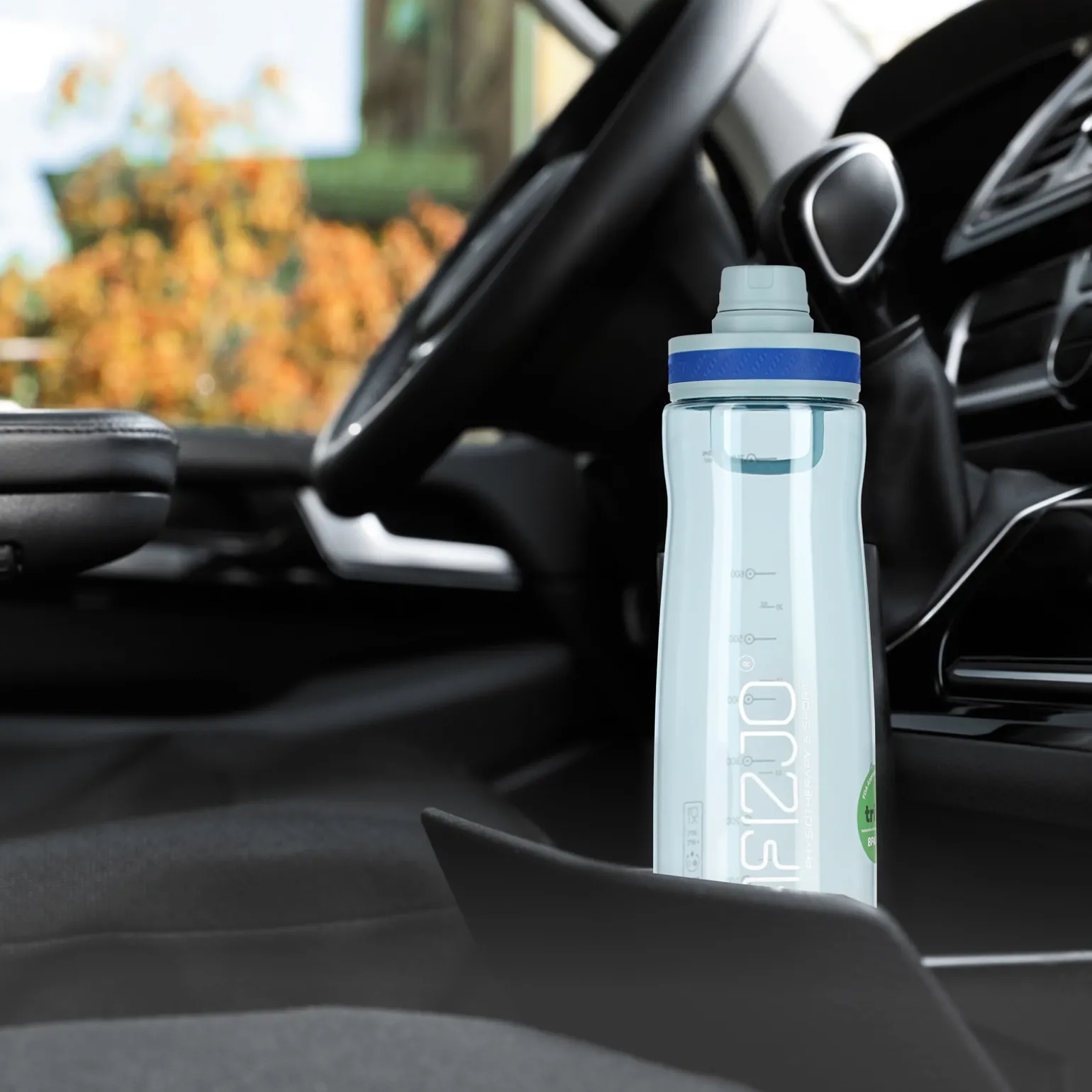 Butelka sportowa na wodę 850 ml niebieska