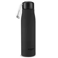 Butelka termiczna 540 ml z paskiem czarna