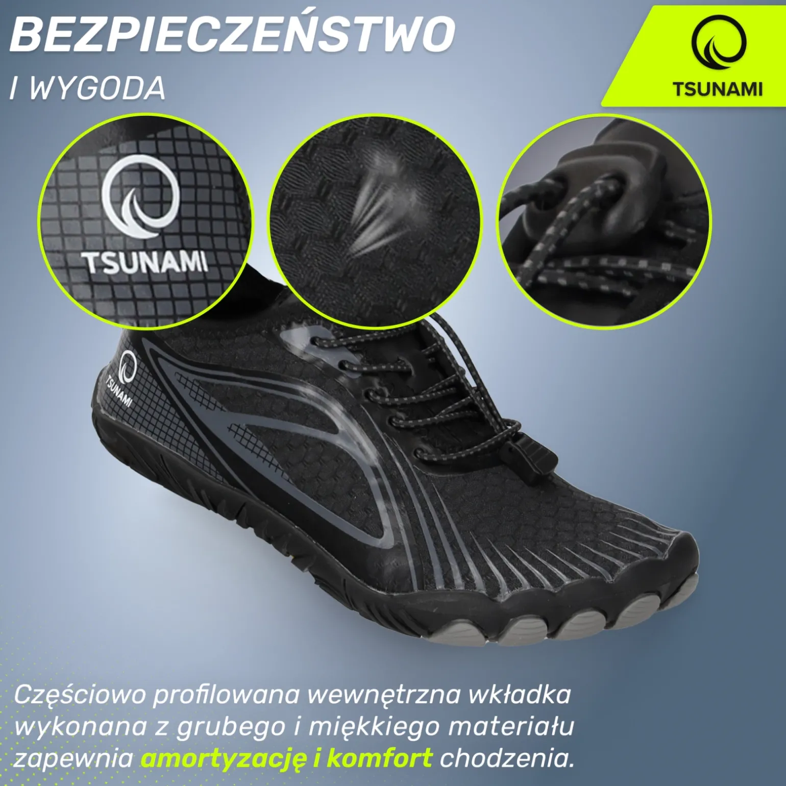 Buty do wody TSUNAMI rozmiar 37