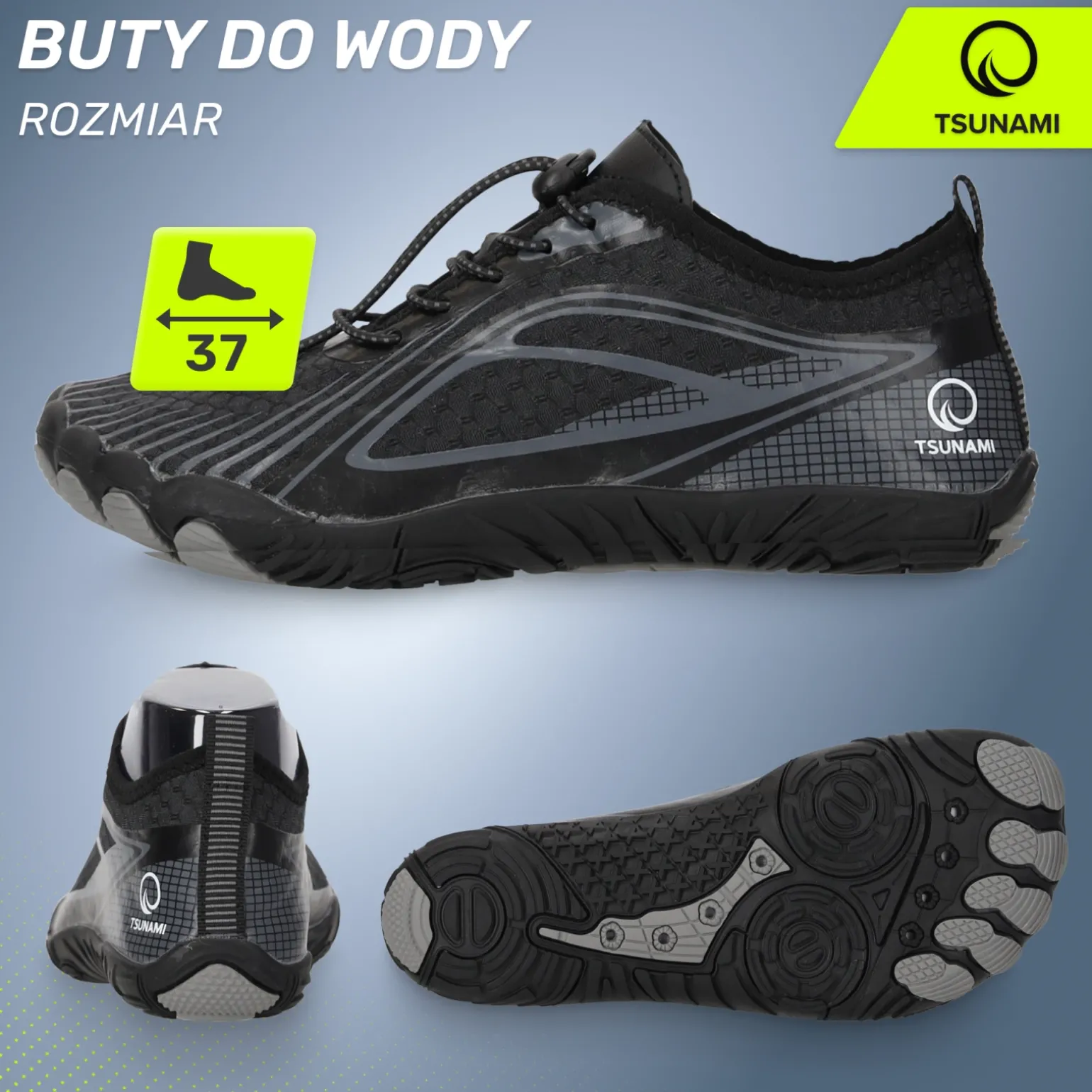 Buty do wody TSUNAMI rozmiar 37