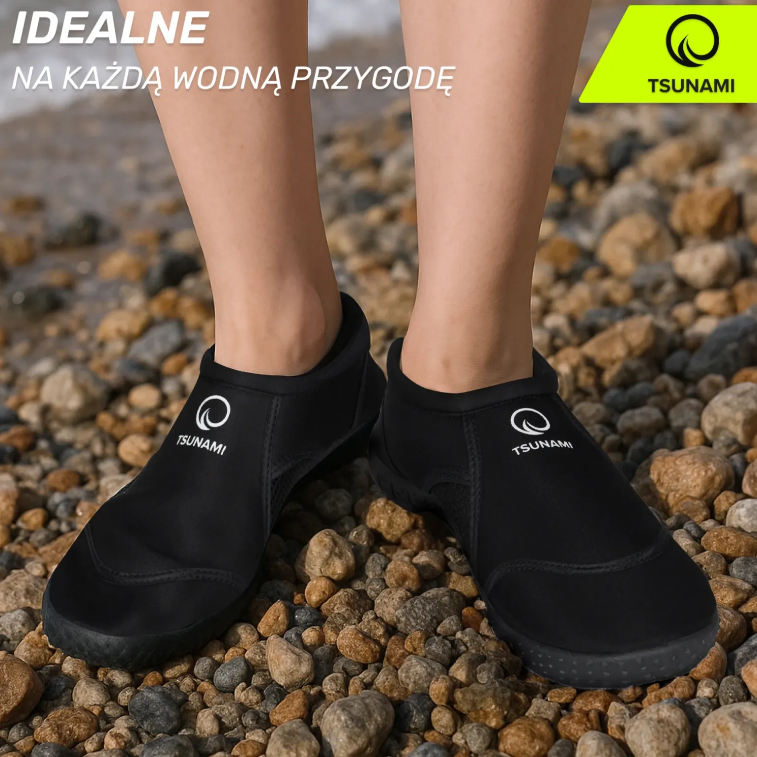Buty do wody TSUNAMI Slip-on rozmiar 35