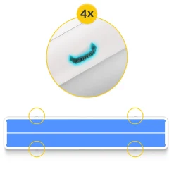 Ścieżka akrobatyczna AIR MAT PRO 10 x 2 x 0,3 m z pompką