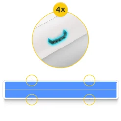 Ścieżka akrobatyczna AIR MAT PRO 15 x 2 x 0,3 m z pompką