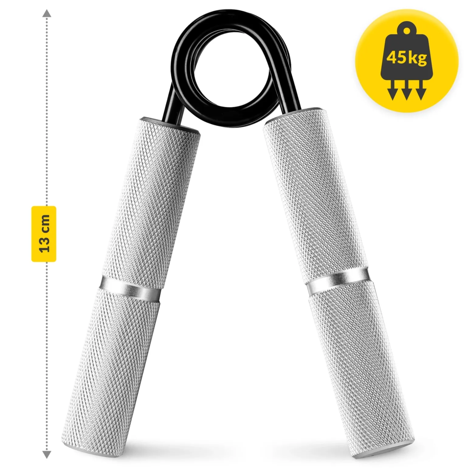 Ściskacz do rąk metalowy 45 kg