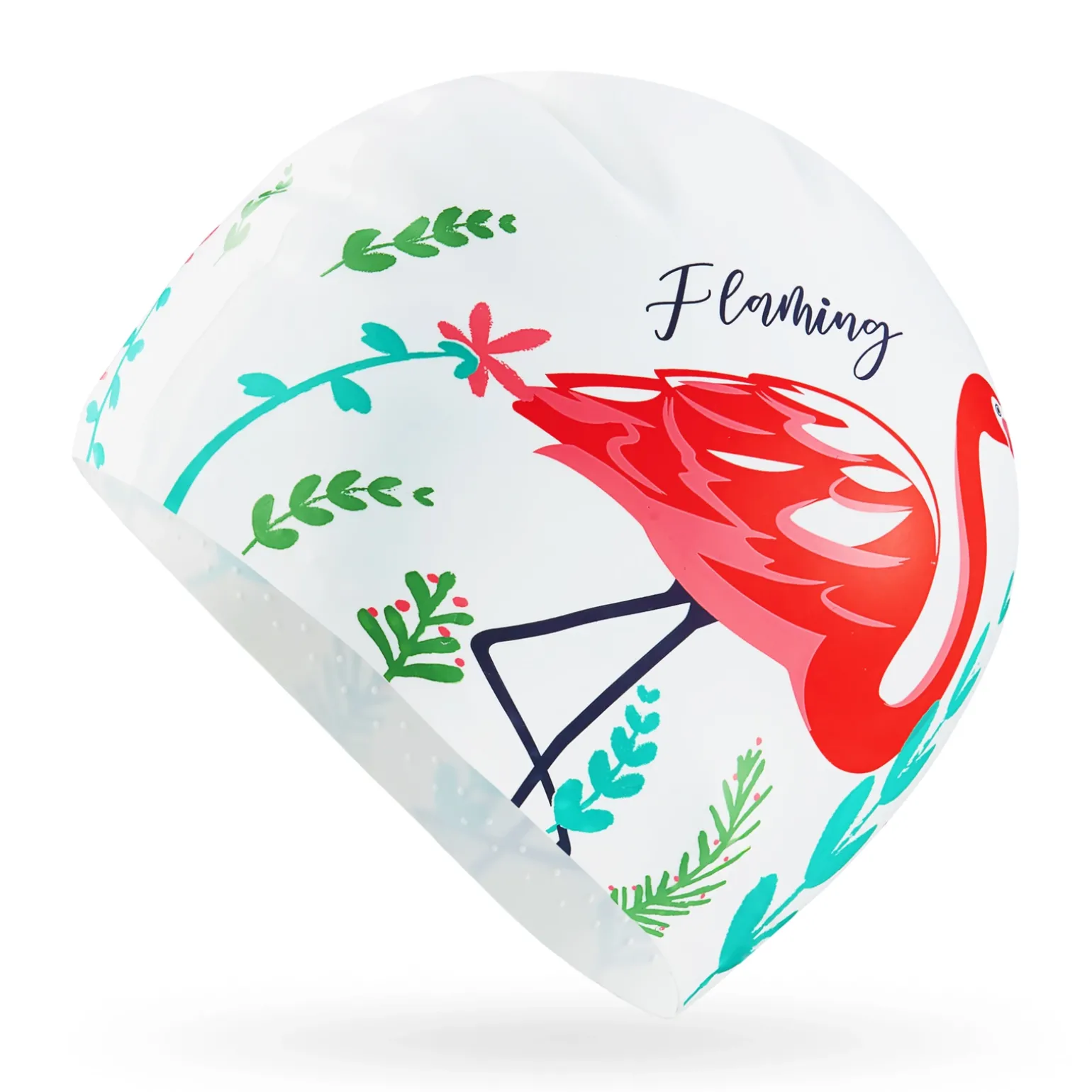 Czepek na basen damski TSUNAMI FLAMINGO