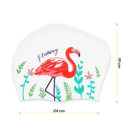 Czepek na basen damski TSUNAMI FLAMINGO
