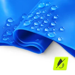 Czepek na basen unisex TSUNAMI PRO niebieski