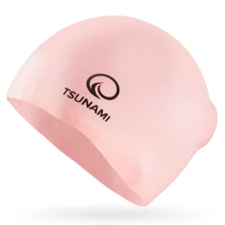 Czepek na basen unisex TSUNAMI różowy