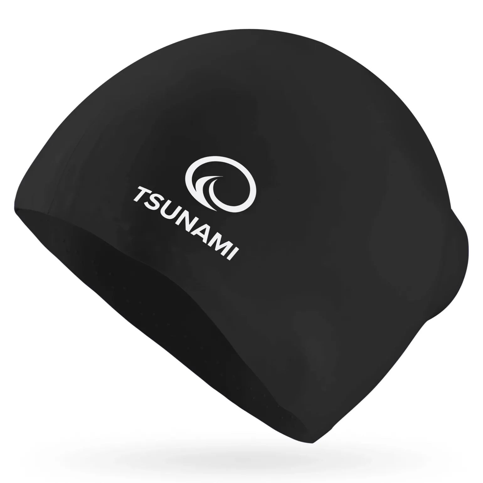 Czepek na basen unisex TSUNAMI czarny