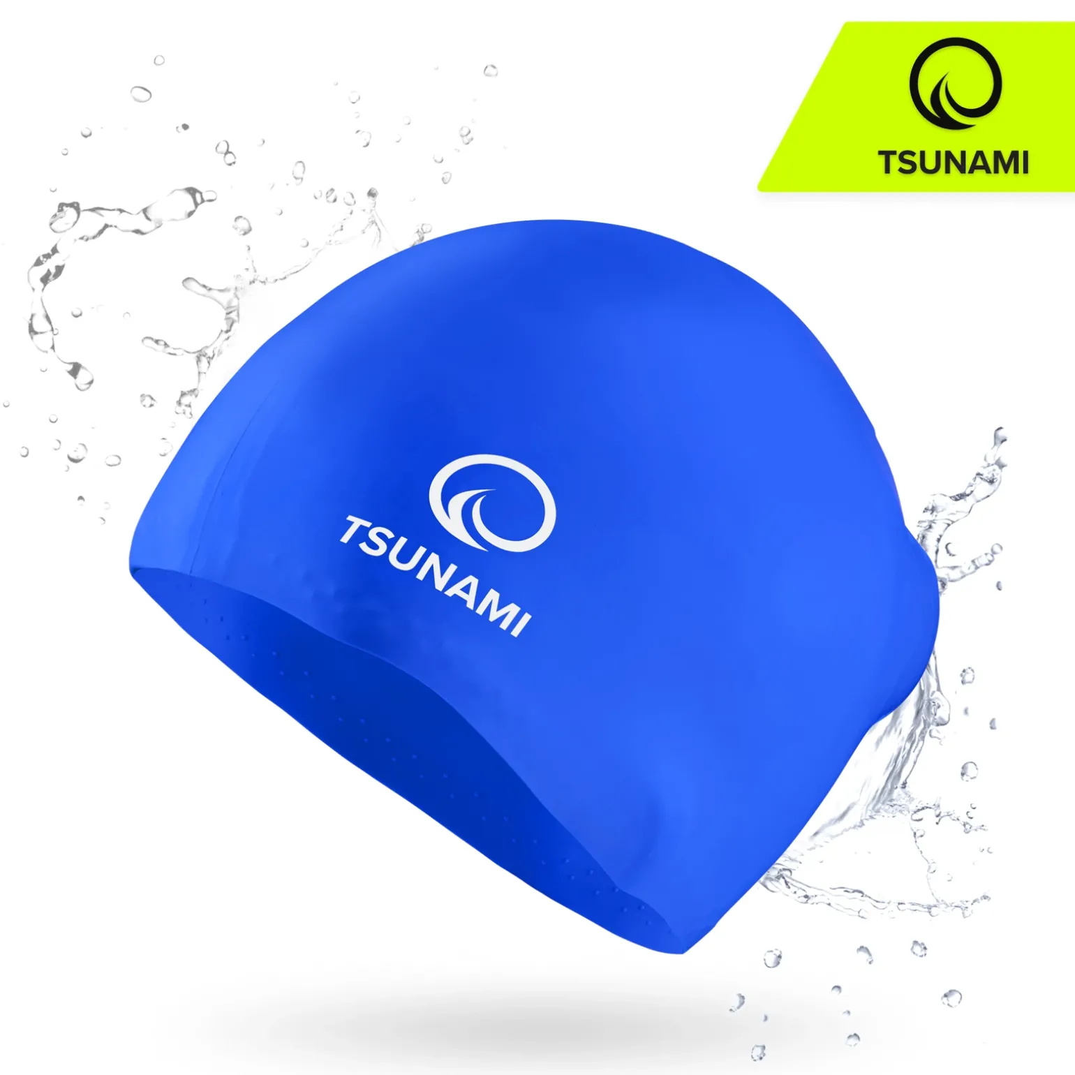 Czepek na basen unisex TSUNAMI granatowy