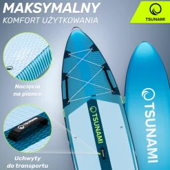 Deska SUP PRO TSUNAMI paddle board 350 cm T15