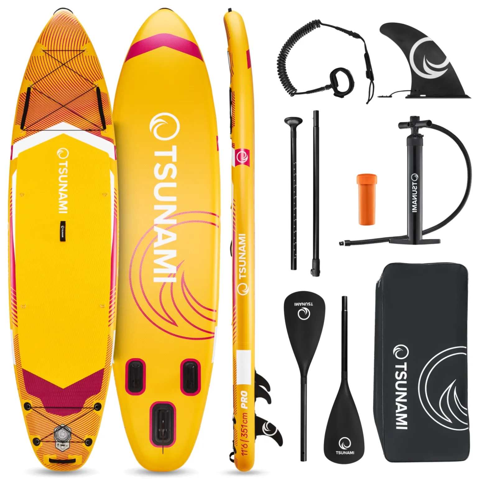 Deska SUP PRO TSUNAMI paddle board 350 cm T11