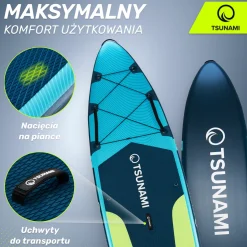 Deska SUP PRO TSUNAMI paddle board 350 cm T14