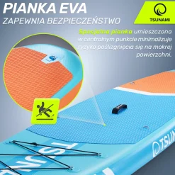 Deska SUP TSUNAMI paddle board 320 cm T02