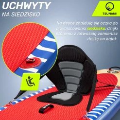 Deska SUP TSUNAMI paddle board 350 cm T04