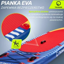 Deska SUP TSUNAMI paddle board 350 cm T04