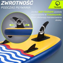 Deska SUP TSUNAMI paddle board 350 cm T04
