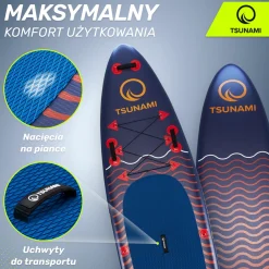Deska SUP TSUNAMI paddle board 350 cm T05