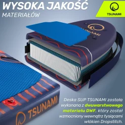 Deska SUP TSUNAMI paddle board 350 cm T05
