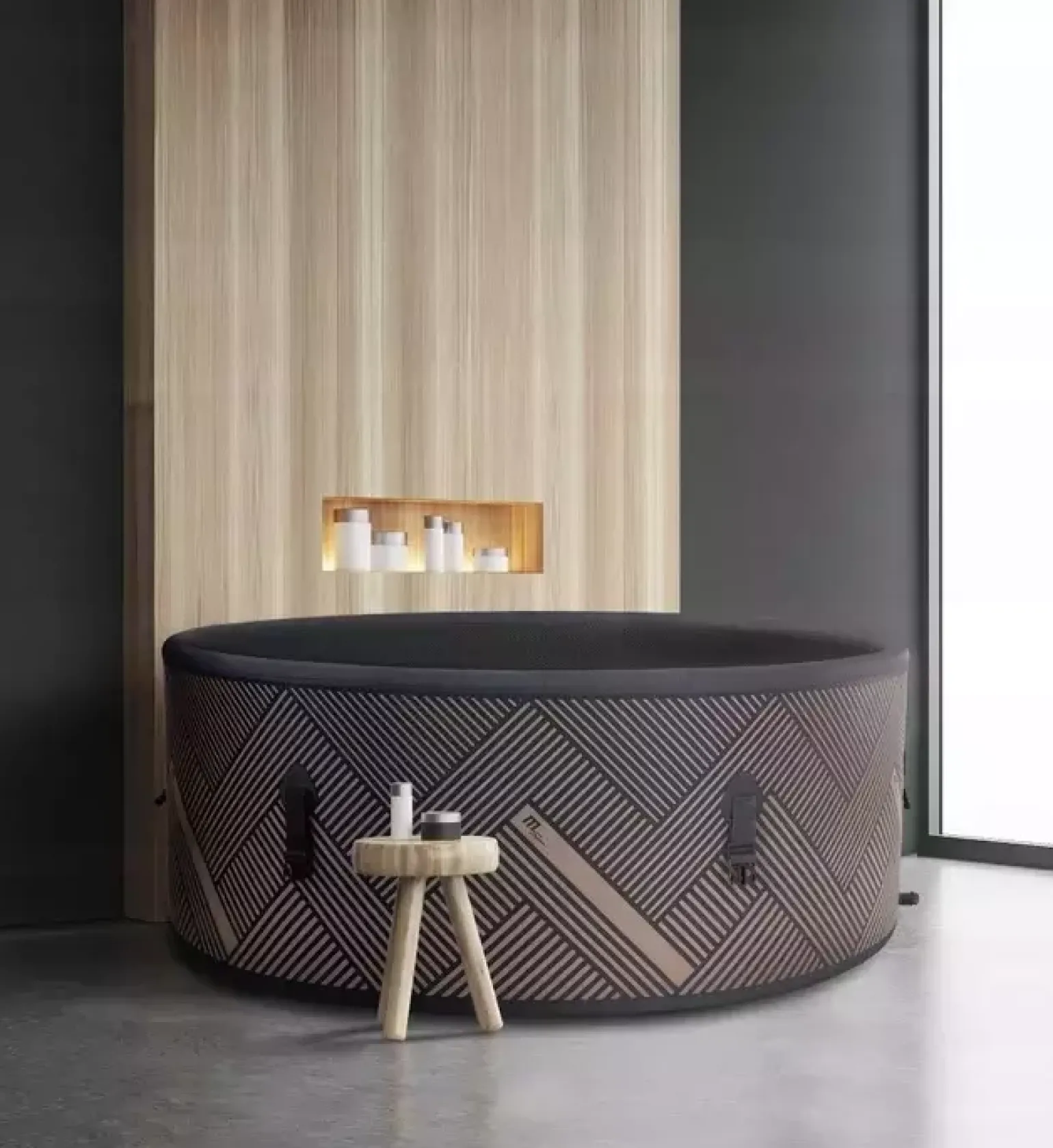 Dmuchane spa ogrodowe MSpa MONO ECO WIFI 6-osobowe