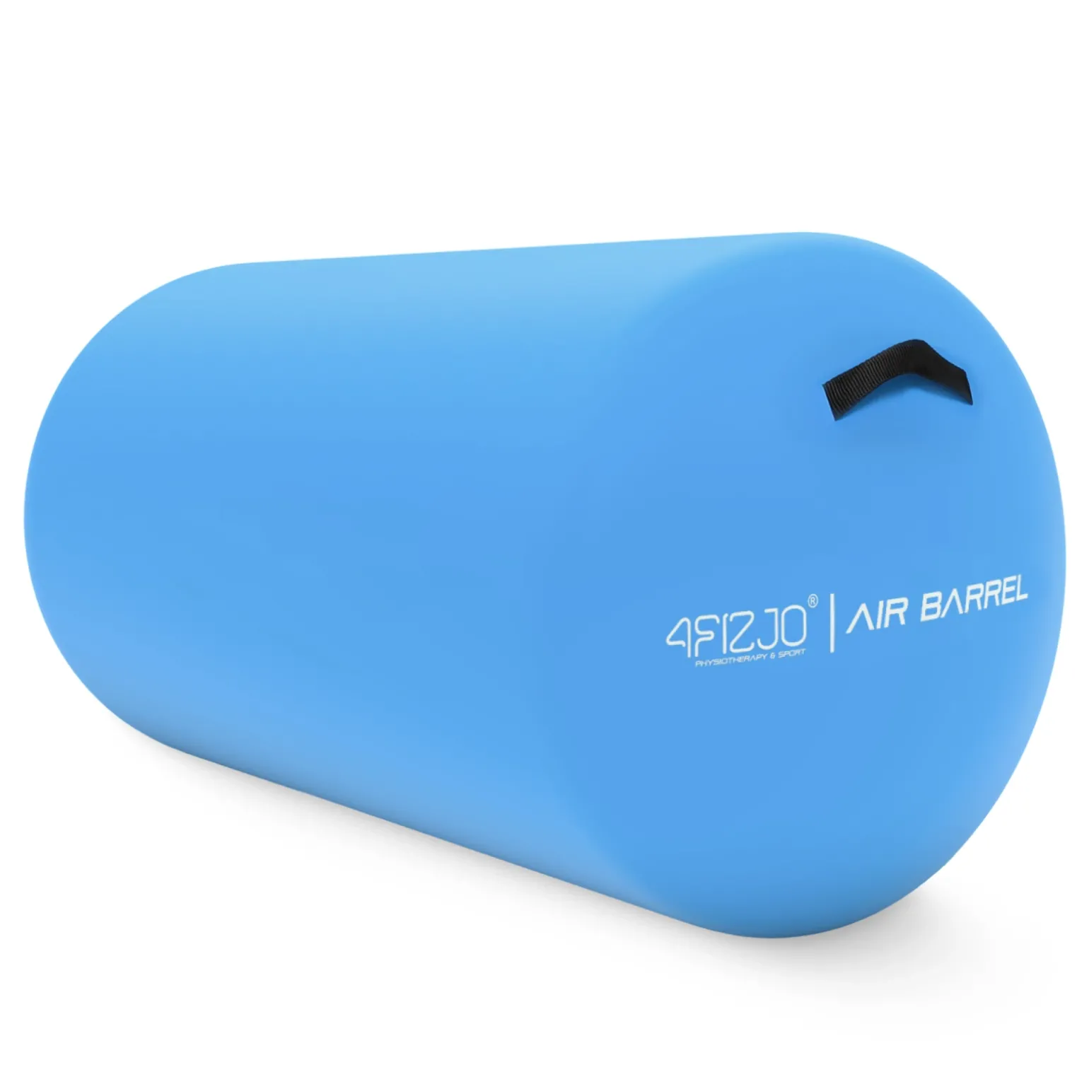 Dmuchany wałek gimnastyczny AIR BARREL 75 cm niebieski