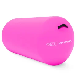 Dmuchany wałek gimnastyczny AIR BARREL 75 cm różowy