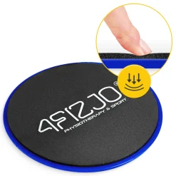 Dyski poślizgowe do ćwiczeń SLIDE 2 szt. niebieskie