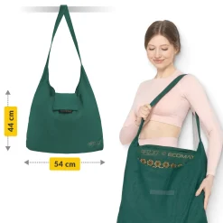 ECO Mata do akupresury z poduszką XL zielona