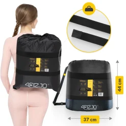 ERGO Mata do akupresury z poduszką XL czarna