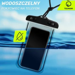 Etui wodoodporne na telefon TSUNAMI