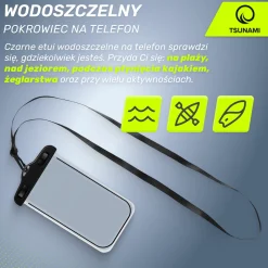 Etui wodoodporne na telefon TSUNAMI