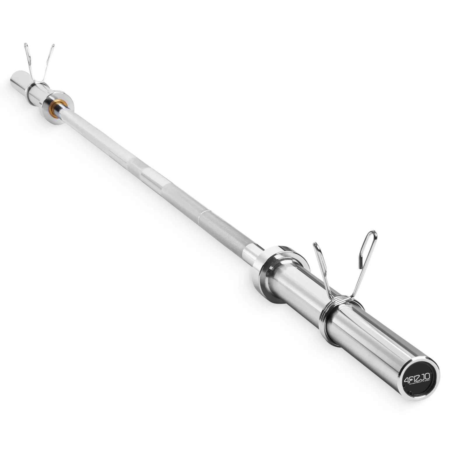 Gryf olimpijski prosty 220 cm z łożyskami - 20 kg