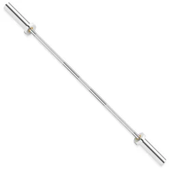 Gryf olimpijski prosty 220 cm z łożyskami - 20 kg