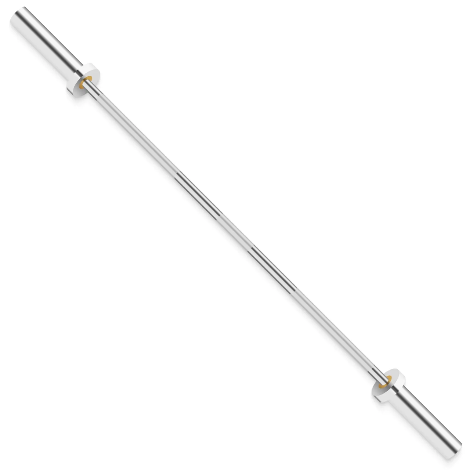 Gryf olimpijski prosty 220 cm z łożyskami - 20 kg