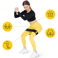 Guma materiałowa do ćwiczeń HIP BAND 10-15 kg