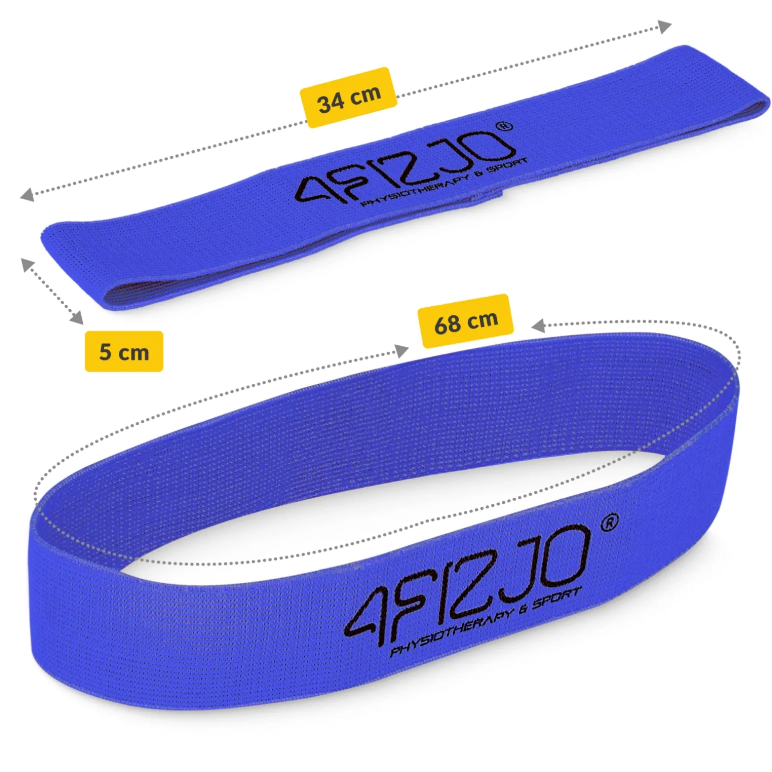 Guma materiałowa do ćwiczeń FLEX BAND 10-15 kg