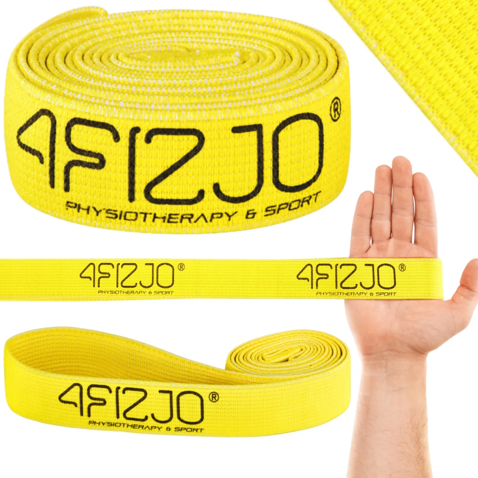 Guma oporowa do ćwiczeń materiałowa 27-35 kg